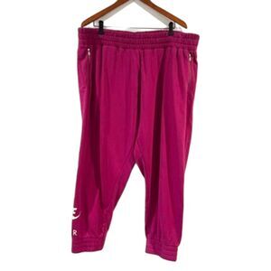 Nike Air Men's Sweat Pants Hot Pink Joggers Size 2XL Pull On
